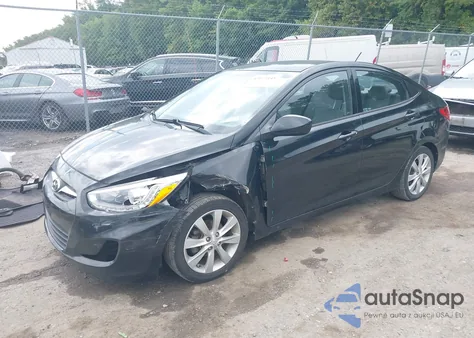 2014 Hyundai Accent Gls из США, поврежденный, VIN KMHCU4AE2EU767637